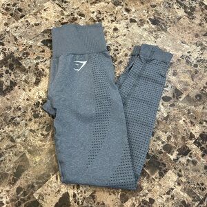 Gymshark Women’s Grey Vital Seamless Leggings Size Small